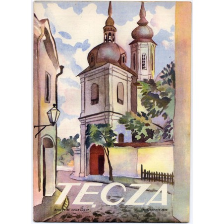 Tęcza. Ilustrowane pismo tygodniowe. R.2 (1928). Z. 33 (18 sierpnia 1928) / (Bolesław?) Rogiński / Ruiny zamku w Siewierzu / Zbi