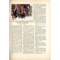 Tęcza. Ilustrowane pismo tygodniowe. R.2 (1928). Z. 33 (18 sierpnia 1928) / (Bolesław?) Rogiński / Ruiny zamku w Siewierzu / Zbi