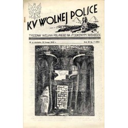 Ku Wolnej Polsce. Tygodnik Wojska Polskiego na Środkowym Wschodzie. R.3 (1942). Nr 7 (384) (22 lutego 1942) / Edward Matuszczak