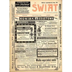 Świat. Pismo tygodniowe ilustrowane. R. 4 (1909). Nr 51 (18 grudnia 1909) / Nacjonalizm rosyjski / Cyprian Godebski / Honoré de