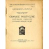 Granice polityczne, naturalne i obronne w czasach pokoju i wojny
