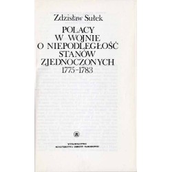Polacy w wojnie o niepodległość Stanów Zjednoczonych 1775-1783