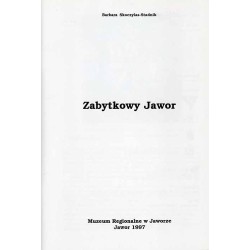 Zabytkowy Jawor