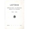 Lietukis. Agricultural Cooperative Society of Lithuania. 1923-1938 / Litwa