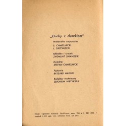 Duchy z Duszkiem. Widowisko satyryczne oparte na motywach II części "Dziadów" A. Mickiewicza
