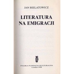 Literatura na emigracji