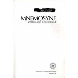 Mnemosyne. Zapiski archeologiczne