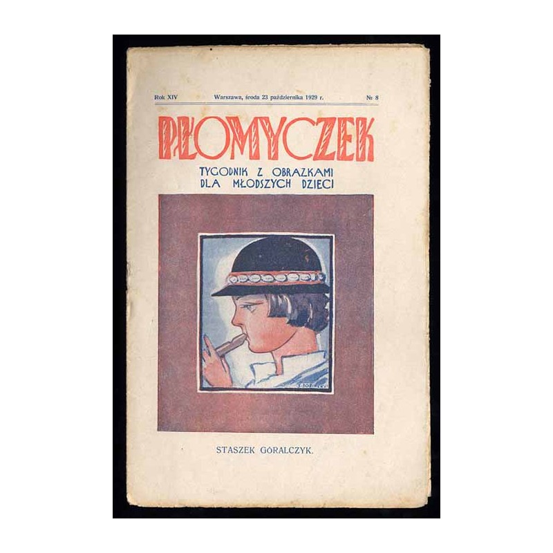 Płomyczek. Tygodnik z obrazkami dla młodszych dzieci. R.14 (1929). Nr 8 (23 października 1929)