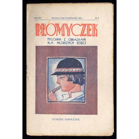 Płomyczek. Tygodnik z obrazkami dla młodszych dzieci. R.14 (1929). Nr 8 (23 października 1929)