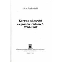 Korpus oficerski Legionów Polskich 1796-1807