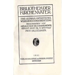 Bibliothek der Kirchenväter. Eine Auswahl Patristischer Werke in deutscher übersetzung. Reihe 1. B. [62]: Generalregister. B. 1: