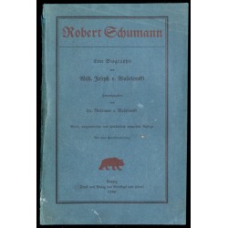 Robert Schumann. Eine Biografie