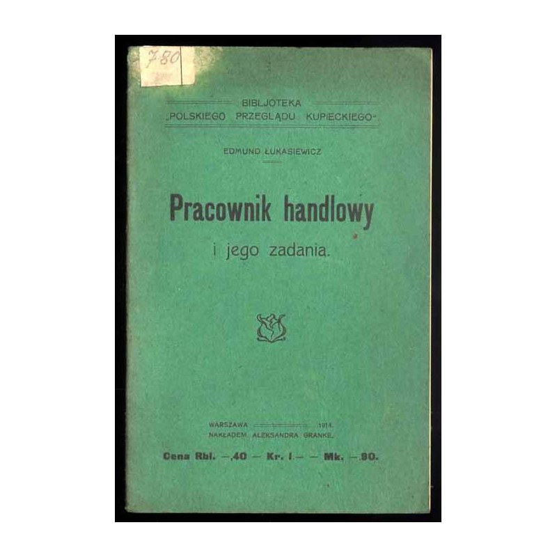 Pracownik handlowy i jego zadania