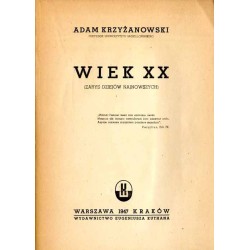 Wiek XX (zarys dziejów najnowszych)