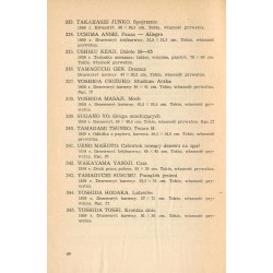 Drzeworyt japoński XVII-XX w. Katalog wystawy, październik-listopad 1959