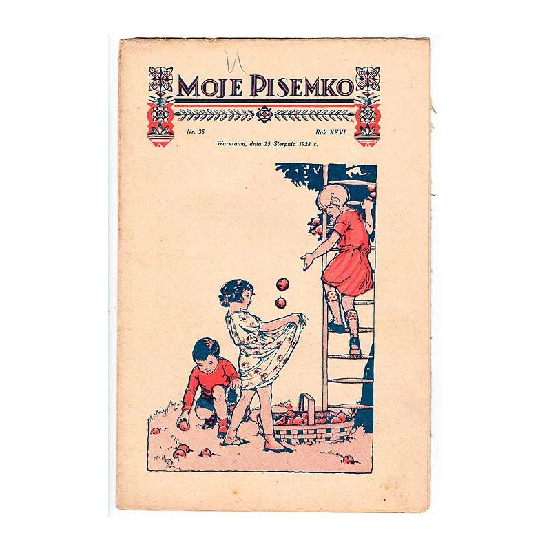 Moje Pisemko. R.26 (1928). Nr 35 (25 sierpnia 1928)