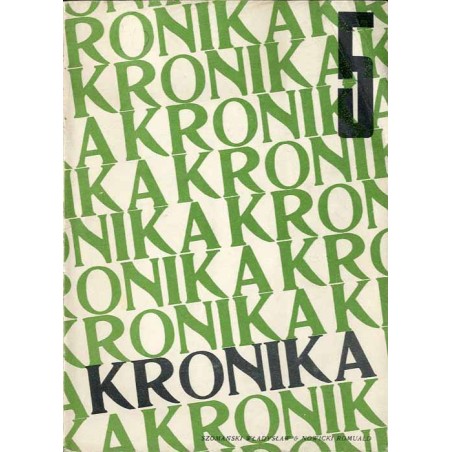 Kronika. R.1 (1946). Nr 5 (15 kwiecień 1946) / okładka Władysław Szomański i Romuald Nowicki