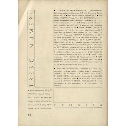 Kronika. R.1 (1946). Nr 5 (15 kwiecień 1946) / okładka Władysław Szomański i Romuald Nowicki