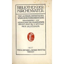 Bibliothek der Kirchenväter. Eine Auswahl Patristischer Werke in deutscher übersetzung. Reihe 1. B. 53: Origenes: Ausgewählte Sc