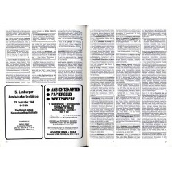 Ak Express Fachzeitschrift für Ansichtskarten-, Heimat- und Forschungssammler, Tauschtermine, Veranstaltungen. (1984). Nr 32 (Ju