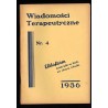 Wiadomości Terapeutyczne. Dwumiesięcznik. R. 8 (1936). Nr 4 (Lipiec-Sierpień 1936)