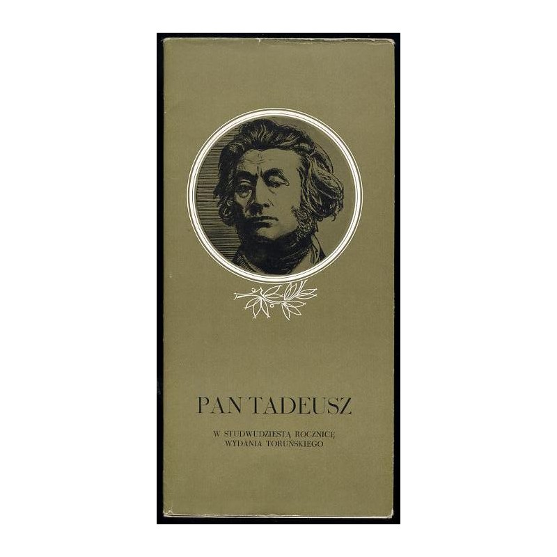 Pan Tadeusz w studwudziestą rocznicę wydania toruńskiego
