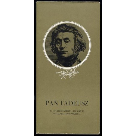 Pan Tadeusz w studwudziestą rocznicę wydania toruńskiego