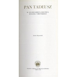 Pan Tadeusz w studwudziestą rocznicę wydania toruńskiego