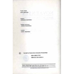 Novensia [Novaensia]. Badania ekspedycji archeologicznej Uniwersytetu Warszawskiego w Novae. Studia i materiały. [T.2 (1991)]
