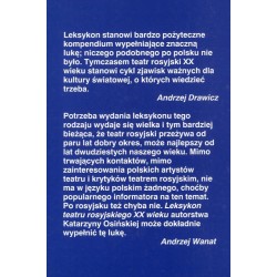 Leksykon teatru rosyjskiego XX wieku