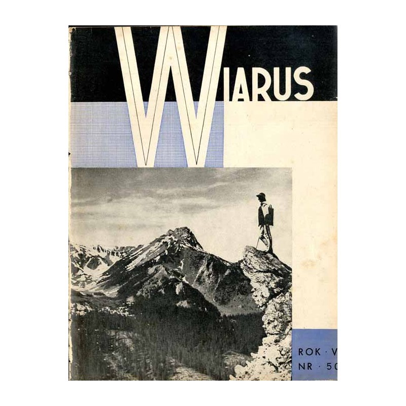 Wiarus. Organ Korpusu Podoficerów Zawodowych Wojska Lądowego, Marynarki Wojennej i Korpusu Ochrony Pogranicza. R.6 (1935). Nr 50