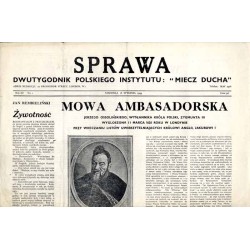 Sprawa. Dwutygodnik Polskiego Instytutu: "Miecz Ducha"  The Common Cause. Fortnightly of the Polish Section of the "Sword of th