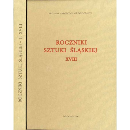 Roczniki Sztuki Śląskiej. R.18 (2007). Bibliografia historii sztuki śląskiej za lata 1975-2000