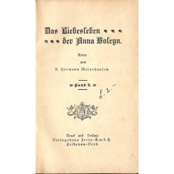 Das Liebesleben der Anna Boleyn