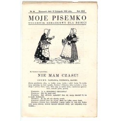 Moje Pisemko. R.30 (1932). Nr 46 (12 listopada 1932)
