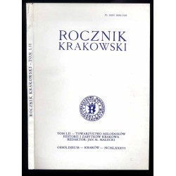 Rocznik Krakowski. T.52 (1986)