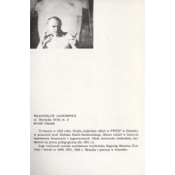 Władysław Jackiewicz. Malarstwo. Centrum Sztuki - Galeria El, 24.01.-24.02.1986