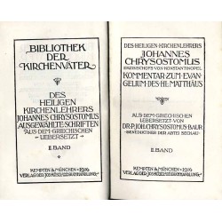 Bibliothek der Kirchenväter. Eine Auswahl Patristischer Werke in deutscher übersetzung. Reihe 1. B. 25: Des heiligen Kirchenlehr
