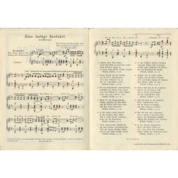 Eine lustige Seefahrt. Schifferlied