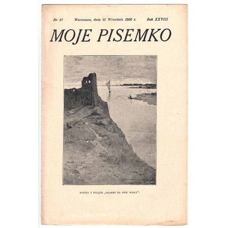 Moje Pisemko. R.28 (1930). Nr 37 (13 września 1930)