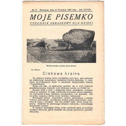 Moje Pisemko. R.28 (1930). Nr 37 (13 września 1930)