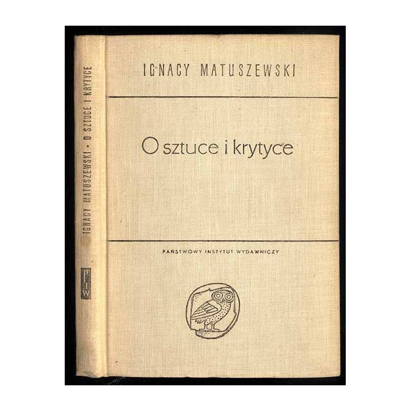 O sztuce i krytyce. Studia i szkice