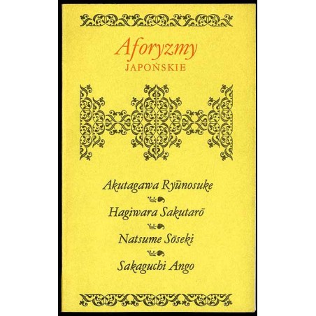 Aforyzmy japońskie