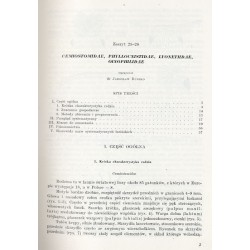 Klucze do oznaczania owadów Polski. Cz.27: Motyle - Lepidoptera. Z.25-28: Cemiostomidae, Phyllocnistidae, Lyonetiidae, Oinophili