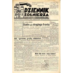 Dziennik Żołnierza. [...] Pismo żołnierzy I. Korpusu Panc.-Motorowego. R.3 (1942). Nr 130 (663) (5 października 1942) / Armia Po