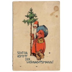 Seht da kommt der Weihnachtsmann !