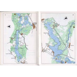 Piława. Szlak wodny. Mapa turystyczna 1:75000