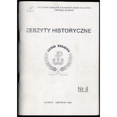 Zeszyty Historyczne. Nr 4 (XI 1994)