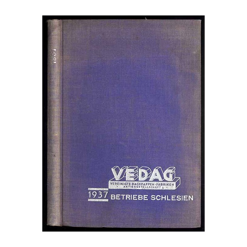 Vedag-Buch 1937. 10. Jahrgang