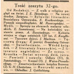 Tęcza. Ilustrowane pismo tygodniowe. R. 2 (1930). Z. 32 (11 sierpnia 1928) / Jadwiga Gottliebówna (Gotliebówna) / Bronisława Ost
